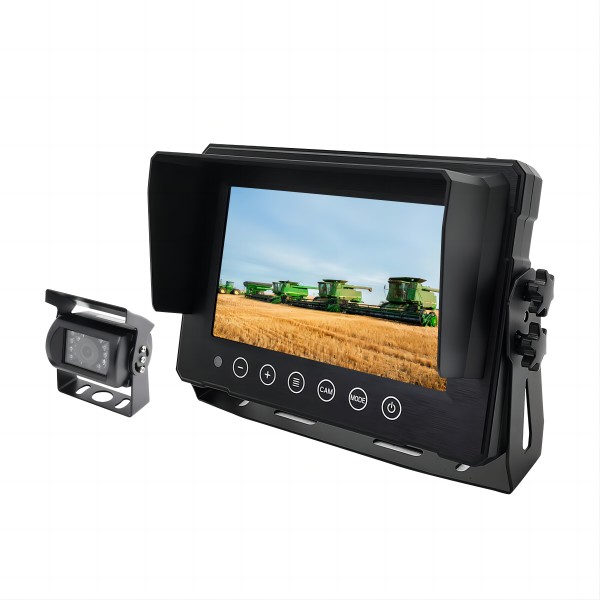 7 Inch Waterproof Monitor IP68 Camera System for Tractor Detail Display-2