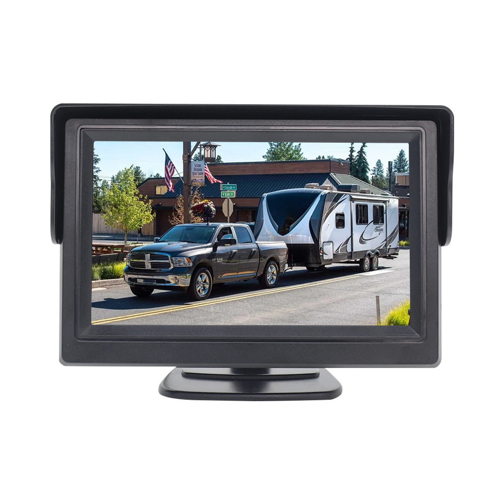 Dc12v Auto Reversing Switch 4.3 Inch LCD Monitor