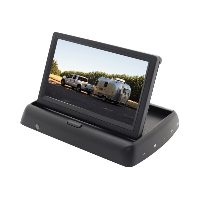 Car Truck Vehicle Small Mini Digital 5 Inch Monitor Screen Flip Down Folding Foldable-2