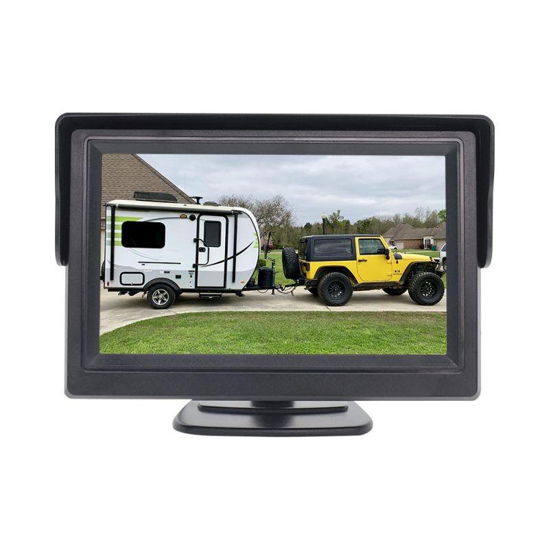 5 Inch Hd Tft Lcd Car Rear View Camera Monitor Support Pal/Ntsc System For Car Backup Camera-2