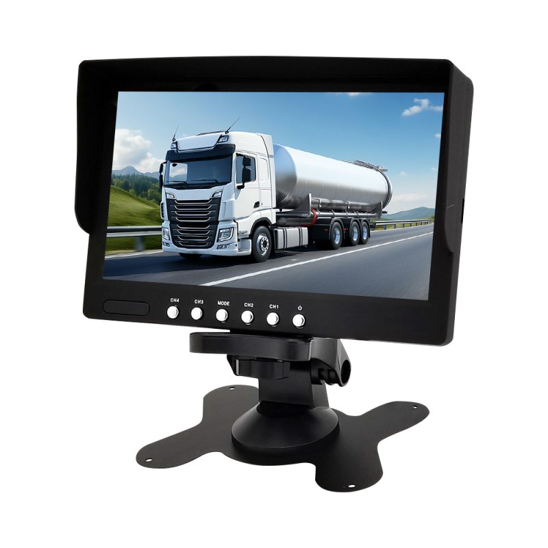 High Bright Cvbs And AHD 7 Inch Digital LCD Monitor