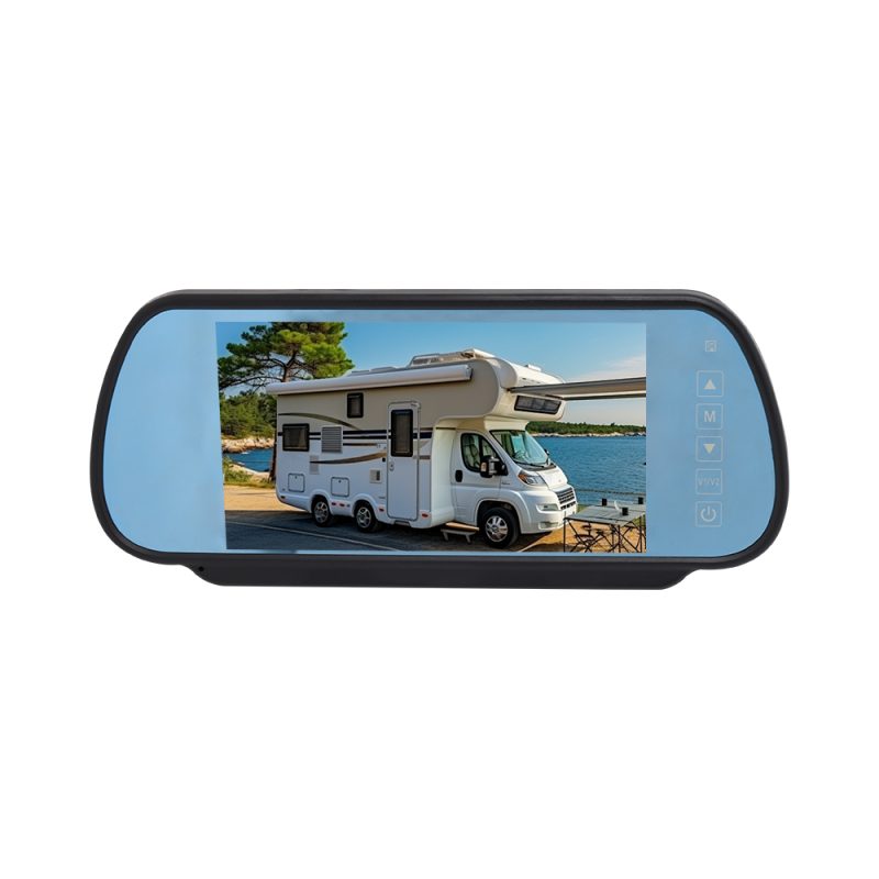 7 Inch HD LCD Rearview Mirror Monitor With Speaker-4