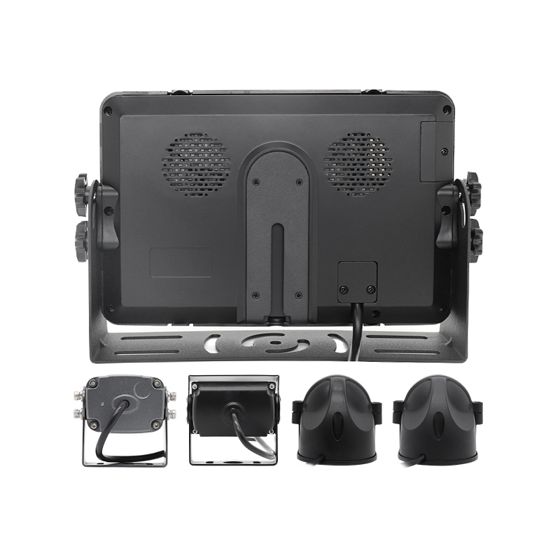 Quad split AHD monitor