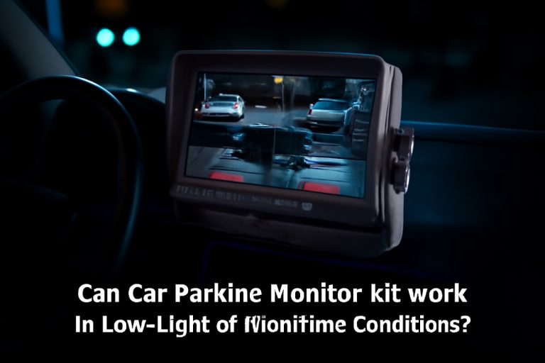 Can Car Parking Monitor Kits Work in Low-Light or Nighttime Conditions